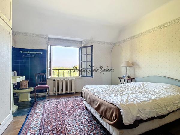 LA CHARTRE SUR LE LOIR (72),Maison 119m²à vendre-5 pièces- terrasse- garage double- jardin et prairie