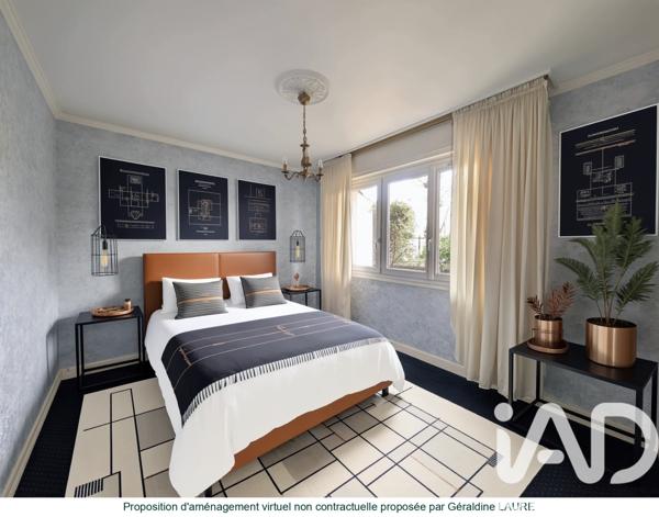 Appartement à vendre 3 pièces 63 m² Saint-Maur-des-Fossés