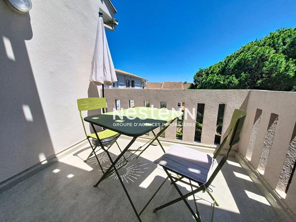 Coup de coeur ! T1 avec grande mezzanine, terrasse et parking à Argelès-sur-Mer