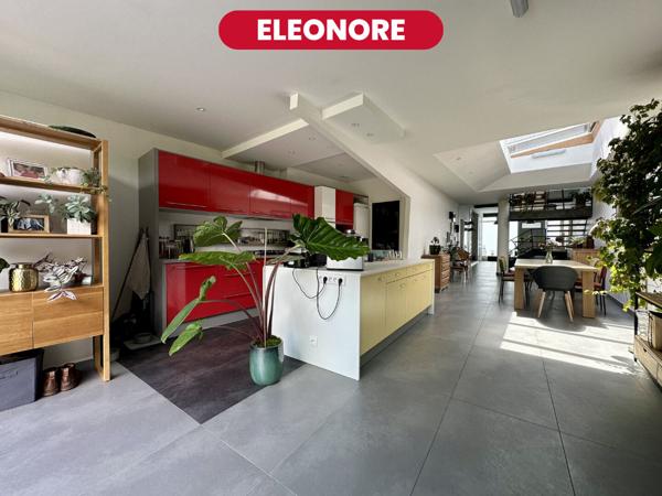 RONCHIN - Superbe maison de ville lumineuse et traversante de 165 m² ? 3 chambres ? Grand jardin