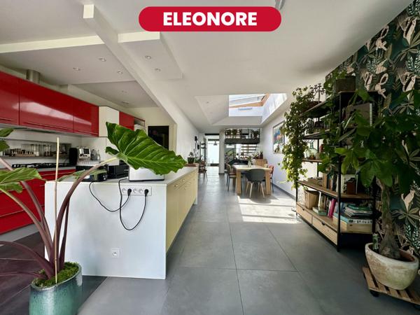 RONCHIN - Superbe maison de ville lumineuse et traversante de 165 m² ? 3 chambres ? Grand jardin