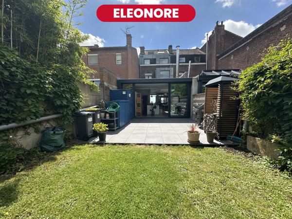 RONCHIN - Superbe maison de ville lumineuse et traversante de 165 m² ? 3 chambres ? Grand jardin