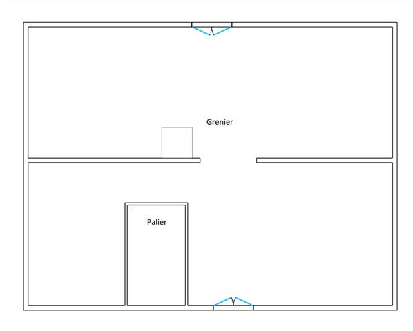 Saint Genest Malifaux 42660 Centre village Maison traditionnelle exposée Sud-Est sous bassement pierres de pays construite en 1975 sur sous-sol complet, 103m² habitables 3 chambres sur 890m² de terrain
