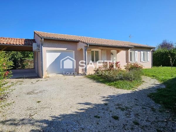 Maison de plain pied à proximité du centre ville