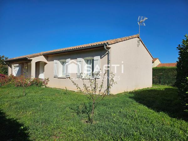 Maison de plain pied à proximité du centre ville