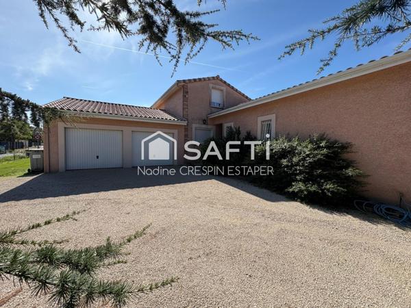 VILLEMADE (82) L’alliance parfaite du charme, du confort avec de beaux espaces lumineux !