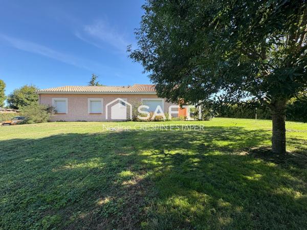 VILLEMADE (82) L’alliance parfaite du charme, du confort avec de beaux espaces lumineux !