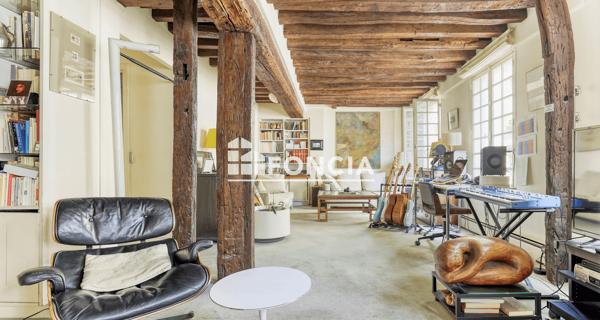 À vendre Appartement 6 pièces 113 m² - Paris 75004