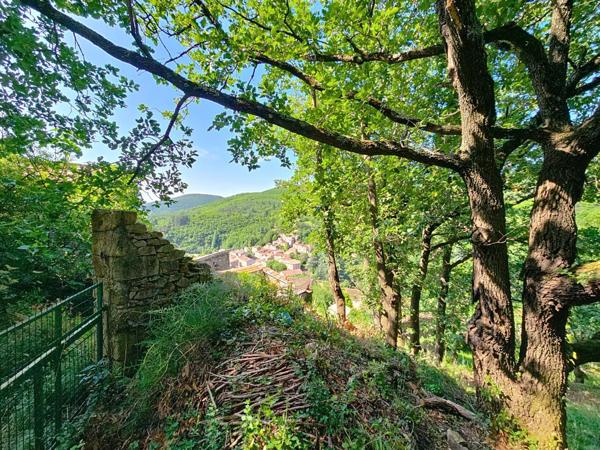 Graissessac – Ruine à réhabiliter avec terrain de 2 500 m² et vue dominante