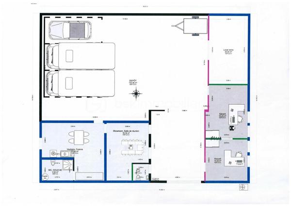 Local commercial de 246 m²