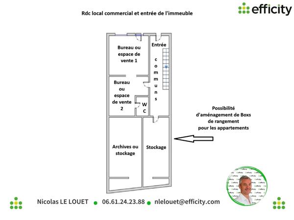 Immeuble - 220 m²