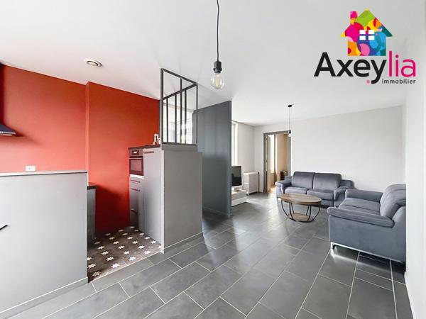 Roanne (42300) A VENDRE - ROANNE PROCHE CENTRE VILLE - MAISON RÉNOVÉE AVEC TROIS CHAMBRES , GARAGE ET TERRAIN