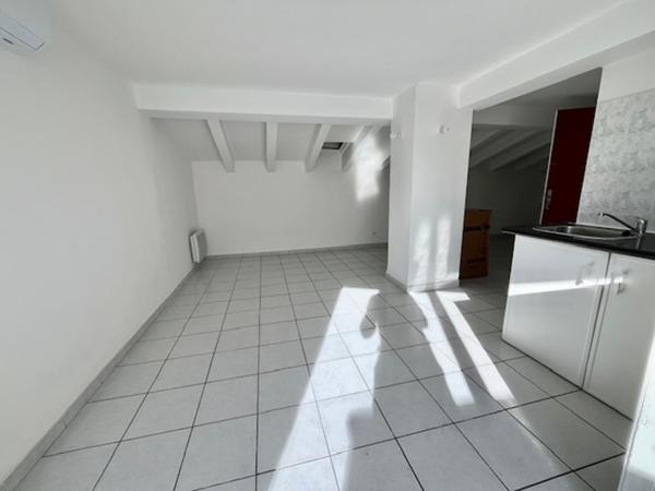 Magnifique T2 de style Loft de 39 m² carrez avec petite terrasse et comble au dernier étage avec ascenseur
