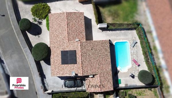 TREBES - VILLA 114M2 - PLAIN-PIED AVEC PISCINE  - 3 chambres - 2 SDB