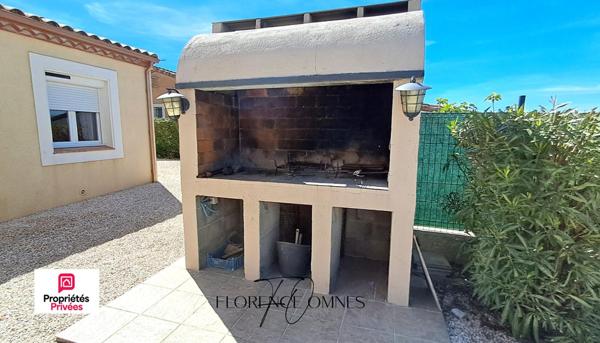 TREBES - VILLA 114M2 - PLAIN-PIED AVEC PISCINE  - 3 chambres - 2 SDB