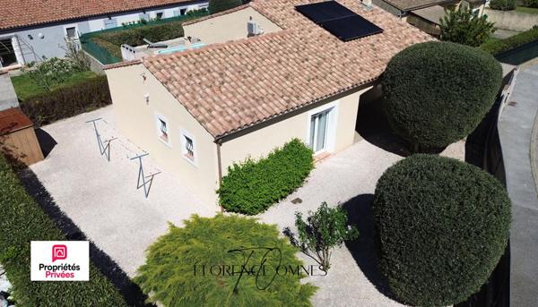 TREBES - VILLA 114M2 - PLAIN-PIED AVEC PISCINE  - 3 chambres - 2 SDB