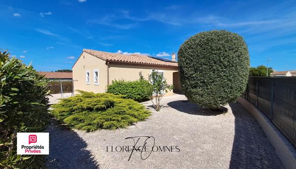TREBES - VILLA 114M2 - PLAIN-PIED AVEC PISCINE  - 3 chambres - 2 SDB