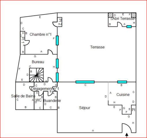 Orange (84100) DUPLEX 3 CHAMBRES 120 M² AVEC TERRASSE 60 M²