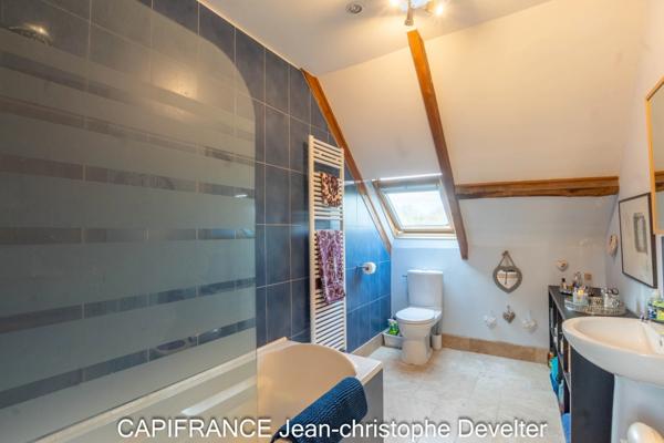 Maison à vendre proche de GORRON (53)maison en pierre 3 chambres sur terrain 730 m2