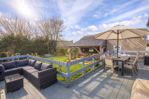 Maison à vendre proche de GORRON (53)maison en pierre 3 chambres sur terrain 730 m2