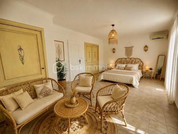 !!!! OFFRE ACCEPTEE !!!!

EN EXCLUSIVITÉ – Maison provençale avec piscine et dépendance – Saint-Laurent-d’Aigouze

À découvrir sans tarder : située hors lotissement, dans un environnement calme et agréable, cette charmante maison de style provençal construite en 1997 vous séduira par son potentiel, ses volumes et ses nombreuses possibilités d’usage.

Édifiée sur une parcelle entièrement close et arborée, elle bénéficie d’un agréable espace extérieur avec piscine et pool house, idéal pour profiter pleinement des beaux jours et d'un emplacement parking pour vos véhicules.

La propriété se compose de deux logements totalement indépendants, offrant une réelle flexibilité : résidence familiale, activité libérale, accueil de proches ou revenu complémentaire grâce à la location saisonnière.

""" La maison principale – environ 109 m²
Elle comprend :
- une entrée
- une spacieuse pièce de vie lumineuse regroupant le salon séjour et la cuisine ouverte entièrement équipée
- un dégagement desservant des toilettes indépendantes, une buanderie et une grande salle de bains avec douche
- 2 belles chambres avec grands placards, avec possibilité de recréer facilement une 3ᵉ chambre, comme à l’origine

""" Le logement indépendant – environ 40 m². Idéal pour recevoir ou générer un revenu locatif :
Idéal pour recevoir ou générer un revenu locatif :
- une pièce de vie avec cuisine aménagée
- une chambre avec placard
- une salle d’eau avec WC

Quelques travaux seront à prévoir afin de rendre ce bien parfait et vous laissera l’opportunité de le personnaliser à votre goût.

Les plus de la localisation :
* Centre du village et ses commerces accessible à pied en 15 minutes
* Aigues-Mortes à 10 minutes
* Plages et bord de mer à seulement 20 minutes
* Montpellier et Nîmes à environ 30 minutes

Un bien aux multiples possibilités, rare sur le secteur – idéal pour une famille, un projet mixte ou un investissement locatif.
****Certaines photos ont été généré par IA***
Contactez moi pour organiser une visite !