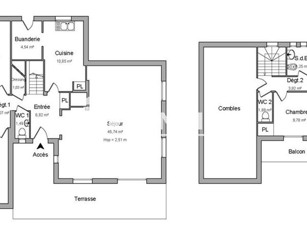 Location Maison 5 pièces 136.13 m² - 52 AV. GUIGON Six Fours Les Plages 83140