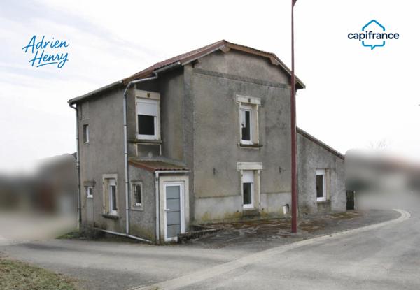 Maison à vendre 3 pièces BOULIGNY (55)