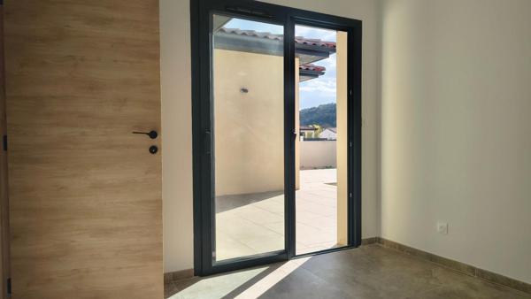 VILLA neuve 3 CH  avec piscine,Vallon Pont D Arc 4 pièce(s) 106.78 m2 trés belle prestation proche centre ville