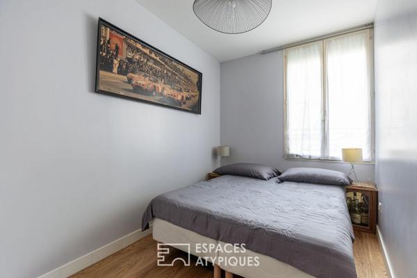 Appartement d’angle rénové par architecte