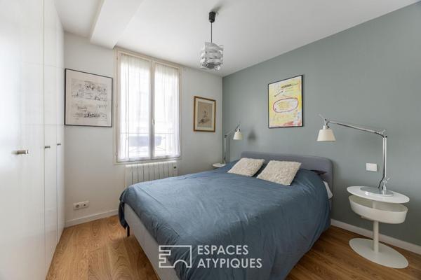 Appartement d’angle rénové par architecte