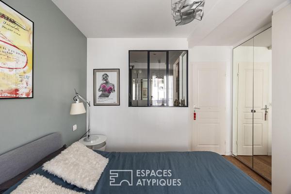 Appartement d’angle rénové par architecte