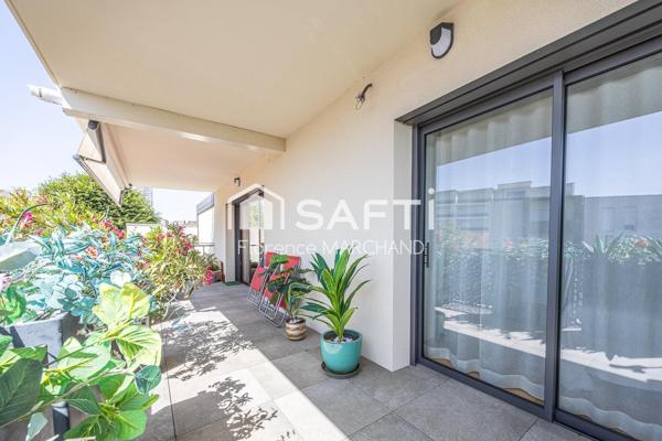 CENTRE VILLE SUPERBE T3 2 CH 1 BUREAU TERRASSES GARAGE
