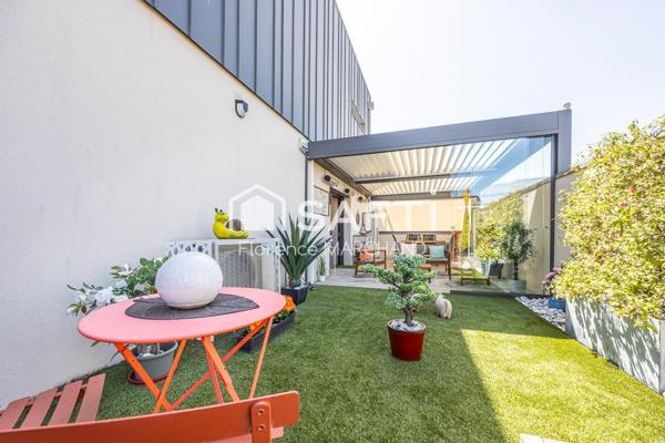 CENTRE VILLE SUPERBE T3 2 CH 1 BUREAU TERRASSES GARAGE