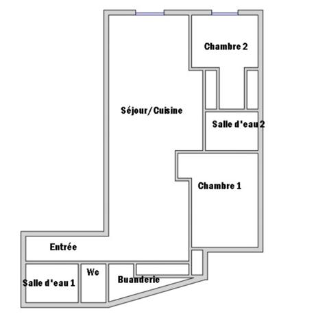 Appartement à vendre 3 pièces 90 m² Paris 11