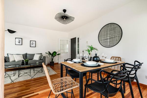 Barrière du Médoc / Tivoli : appartement T3 de 77 m², avec un grand jardin et une place de parking.