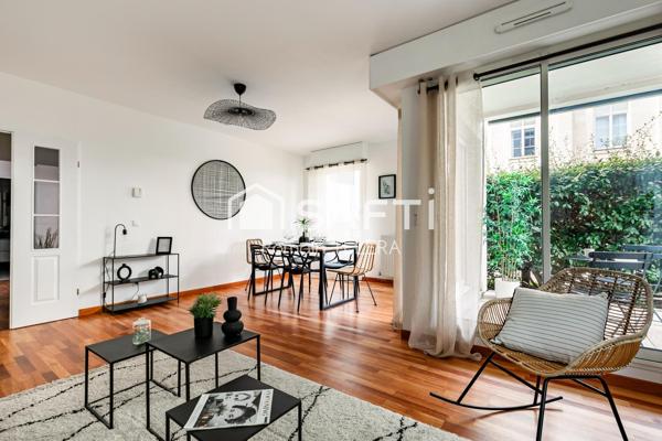 Barrière du Médoc / Tivoli : appartement T3 de 77 m², avec un grand jardin et une place de parking.