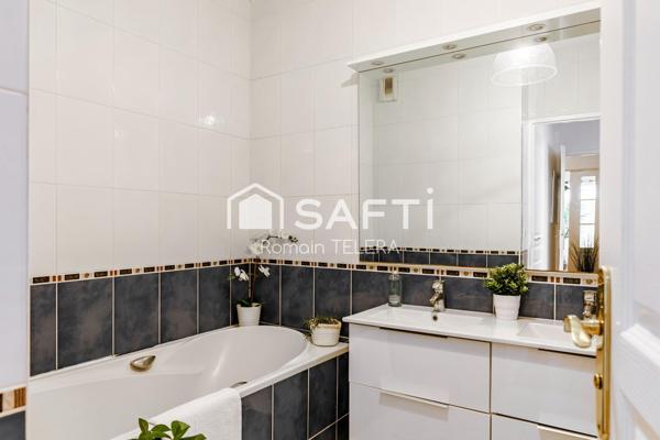 Barrière du Médoc / Tivoli : appartement T3 de 77 m², avec un grand jardin et une place de parking.