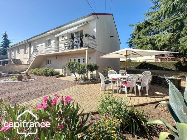 Maison LUMINEUSE sur sous-sol - quartier familial à deux pas de la place Lavault