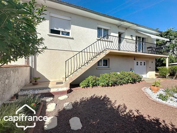 Maison LUMINEUSE sur sous-sol - quartier familial à deux pas de la place Lavault