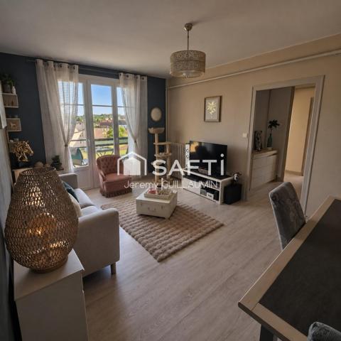 Appartement 68m² 3 chambres
