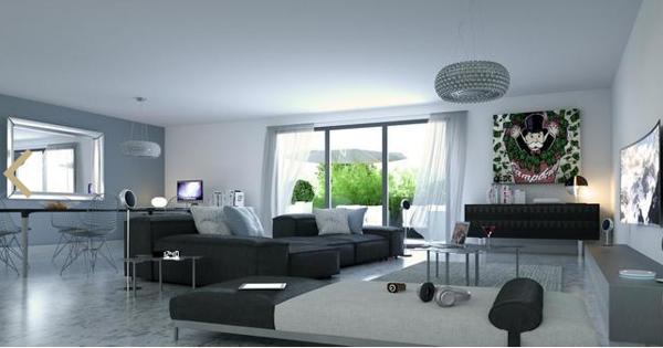 Superbe 4 pièces de 75 m2 avec 33 m2 de terrasse  à 2 pas du centre ville !