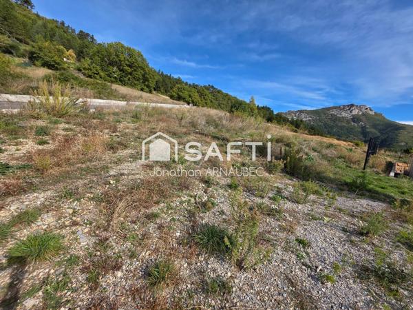 Terrains constructibles avec vue panoramique à Sisteron, secteur du Thor !