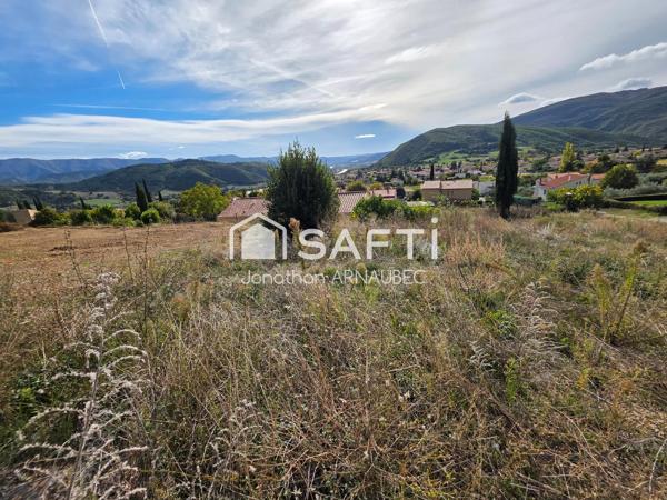 Terrains constructibles avec vue panoramique à Sisteron, secteur du Thor !