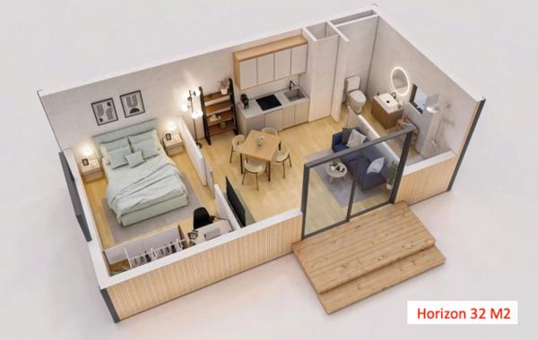 Maison
         1 pièce
        - 15 m² 32 559 € *