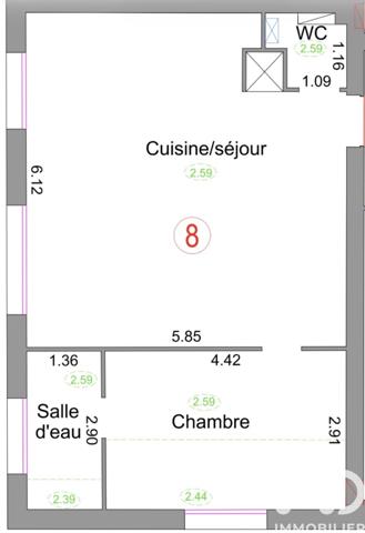 Appartement à vendre 2 pièces 52 m² Selles-sur-Cher