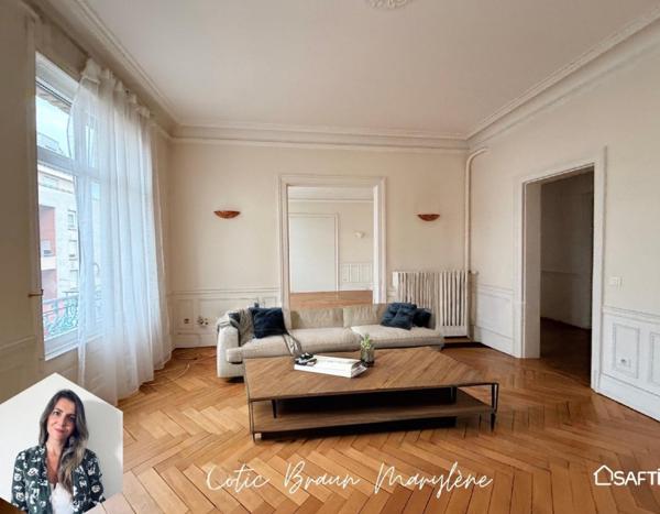 Magnifique appartement Haussmanien
