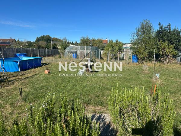 Vente charmante maison de 65 m² avec deux chambres, garage, jardin à Aubigné-Racan (72800)