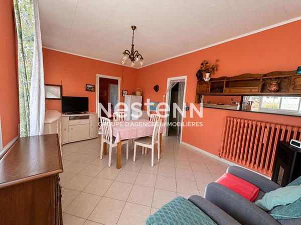 Vente charmante maison de 65 m² avec deux chambres, garage, jardin à Aubigné-Racan (72800)