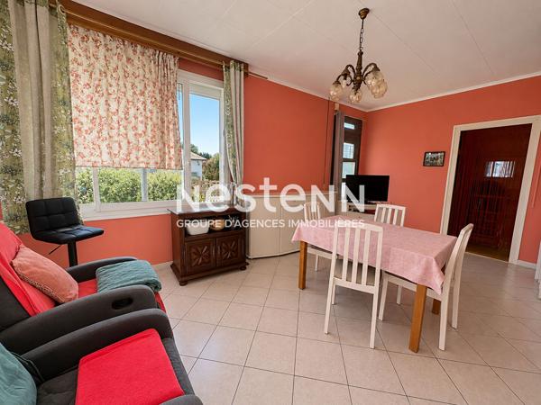 Vente charmante maison de 65 m² avec deux chambres, garage, jardin à Aubigné-Racan (72800)