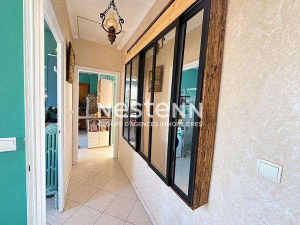 Vente charmante maison de 65 m² avec deux chambres, garage, jardin à Aubigné-Racan (72800)